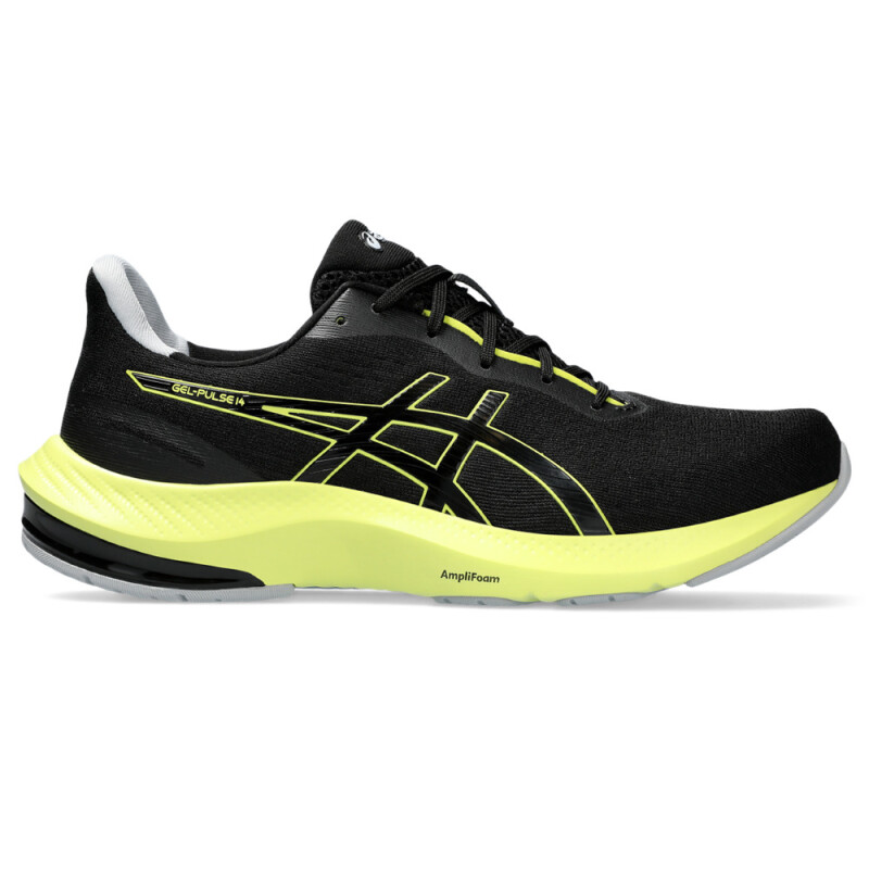 GEL Pulse 14 - Hombre Black/glow Yellow