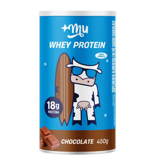 MAIS MU WHEY PROTEIN CHOCOLATE 450 GR única
