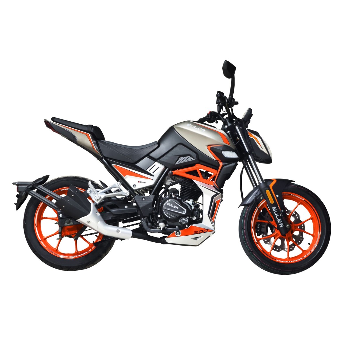 Motocicleta Buler Super Sport 200cc 2024 - Naranja 