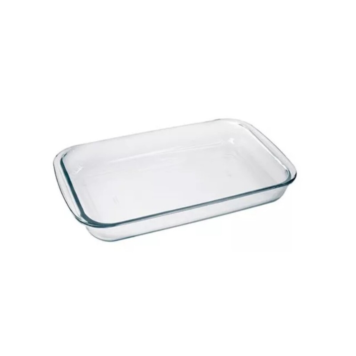 Fuente de vidrio Rectangular apta para horno - Fuente De Vidrio Rectangular Apta Para Horno 