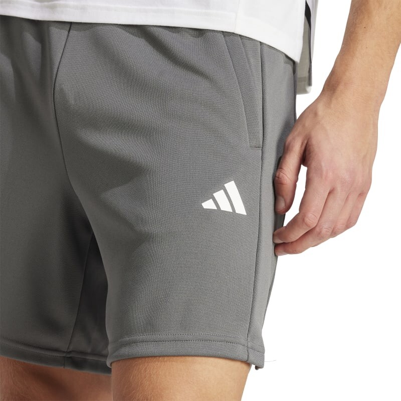 Short Adidas Train Essentials All Set Gris