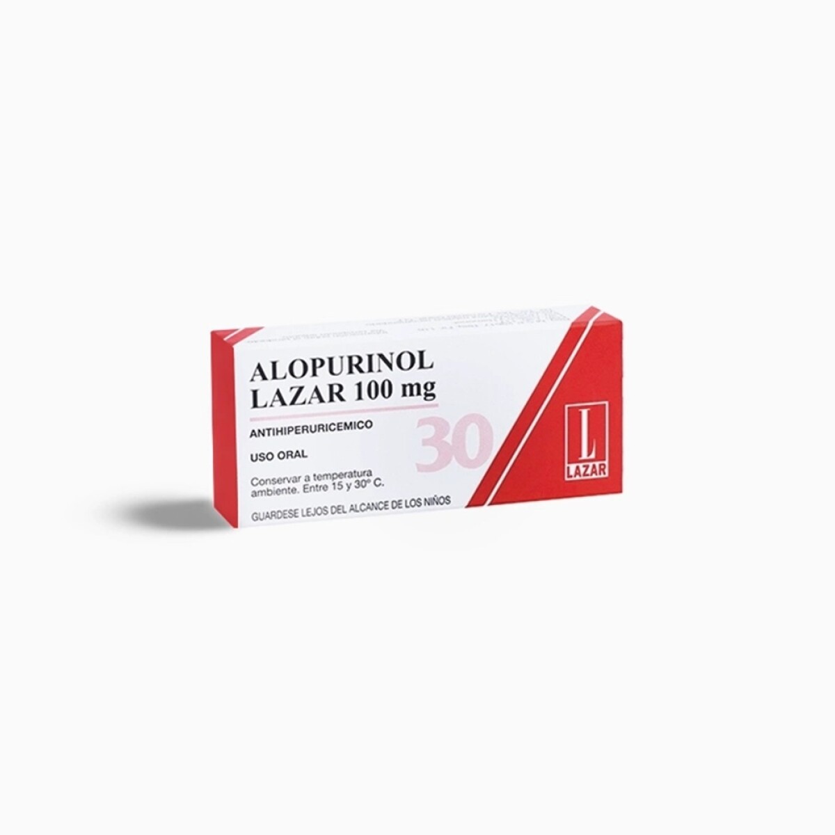 Alopurinol Lazar 100 Mg. 30 Comp. 