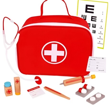 Juego Little Doctor 11 pzs Tooky Toy Juego Little Doctor 11 pzs Tooky Toy