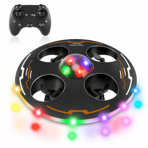 Dron Tipo Ovni Con Control Remoto Y Luces Led Jtjug340 DRONE OVNI C/REMOTO JTJUG340