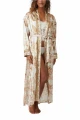 PAJAMA PARTY HOLIDAY ROBE Marfil