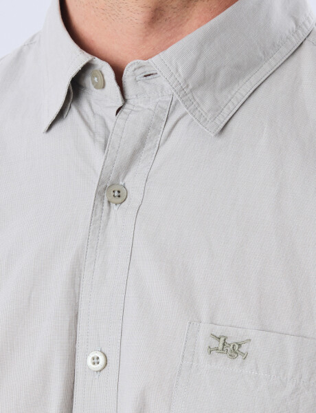 CAMISA CUADROS ALGODÓN Verde