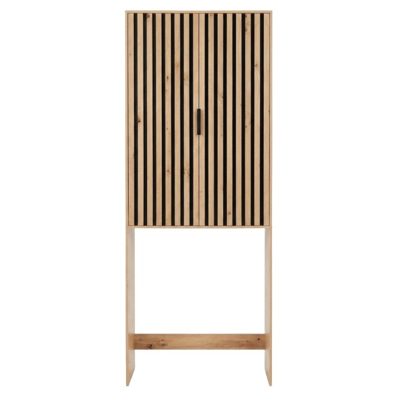 ESTANTE ORGA MADERA 190X68X30CM P/BAÑO Unica