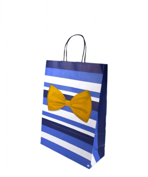 Bolsa fantasia luna 30x12x41 cm. MOÑO AMARILLO