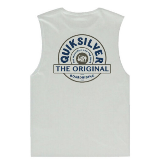 Musculosa Quiksilver Summer Road - Blanco Musculosa Quiksilver Summer Road - Blanco