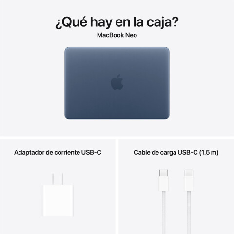MacBook Neo A18 Pro 8GB RAM 512GB SSD 6C-CPU 5C-GPU Touch ID Indigo MacBook Neo A18 Pro 8GB RAM 512GB SSD 6C-CPU 5C-GPU Touch ID Indigo