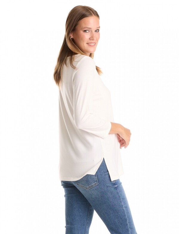 Blusa Aplique CRUDO