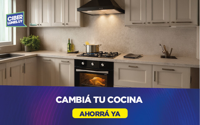 Ciberlunes: Cambiá tu cocina con hasta 50% OFF
