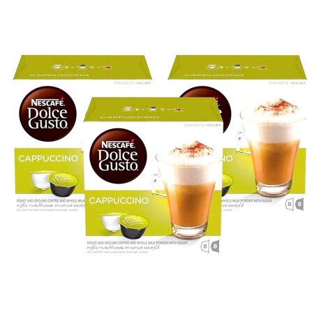 Pack Capsulas Dolce Gusto 3X2 Cappuccino 48 Capsulas 001