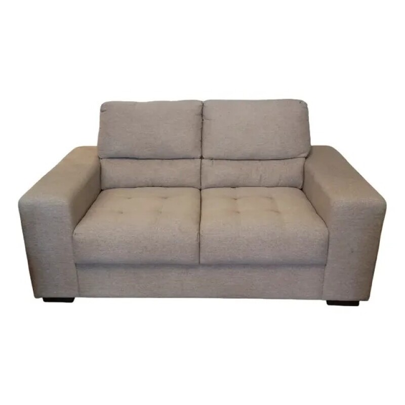 SOFA 2 CUERPOS - TELA GRIS CLARO SOFA 2 CUERPOS - TELA GRIS CLARO