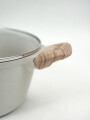 Olla De Inducción Vionna, 24 Cm C/tapa Color Unico