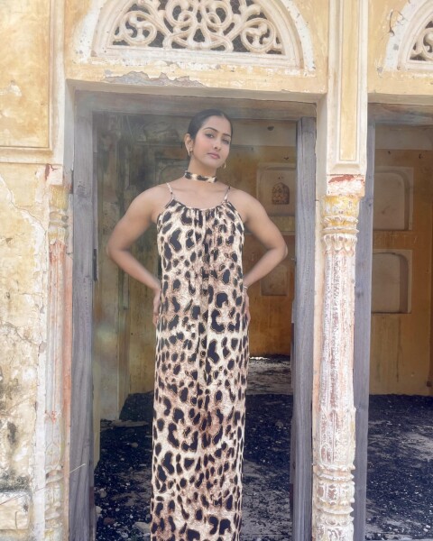 vestido artemisa ANIMAL PRINT