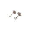 Abridores bebe bolitas - Plata 925 - Sin Piedra-AB3009 Sinpiedra