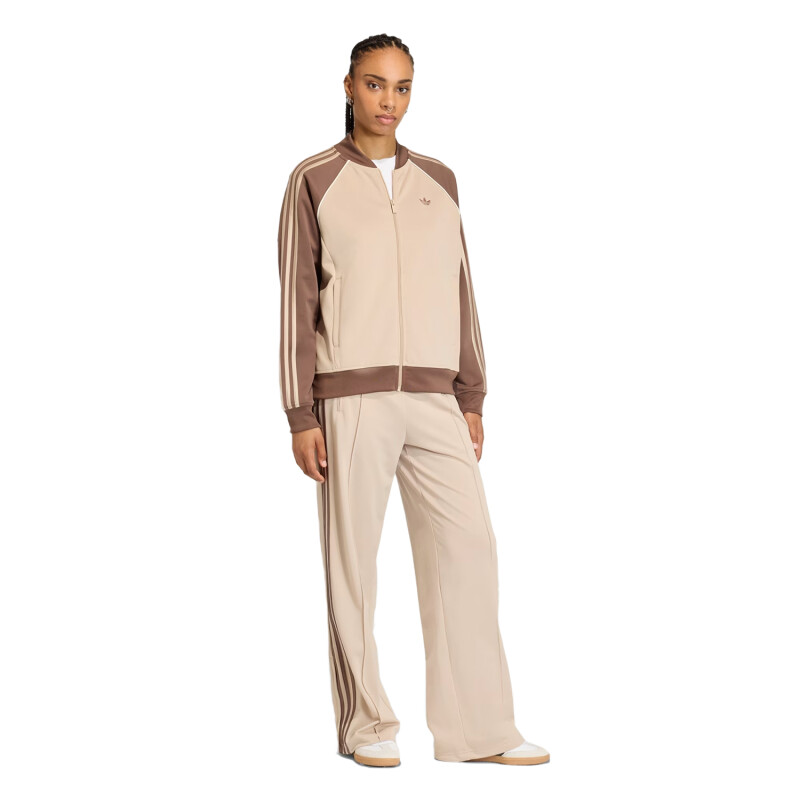Campera Adidas Sst Loose Tt - Beige Campera Adidas Sst Loose Tt - Beige
