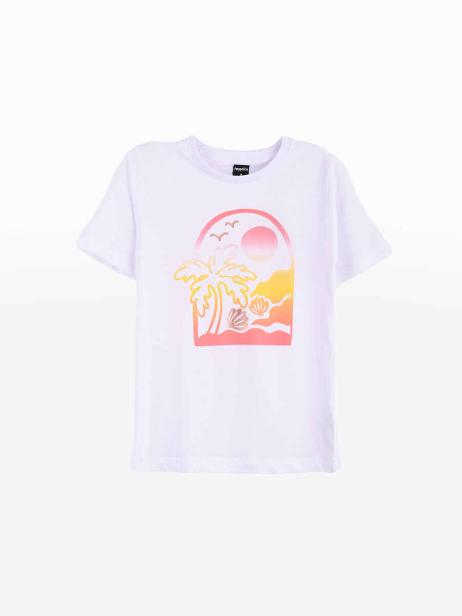 REMERA POLA - BLANCO 