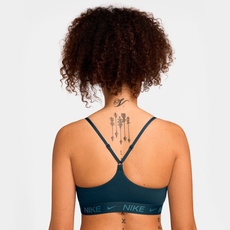 Top Nike Dri-Fit Indy Light Support de Mujer Azul