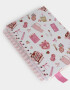 Anotadores Cuadernos y Memos Estampados Cuaderno A5 "in My Romance Era" - Combinacion Multicolor