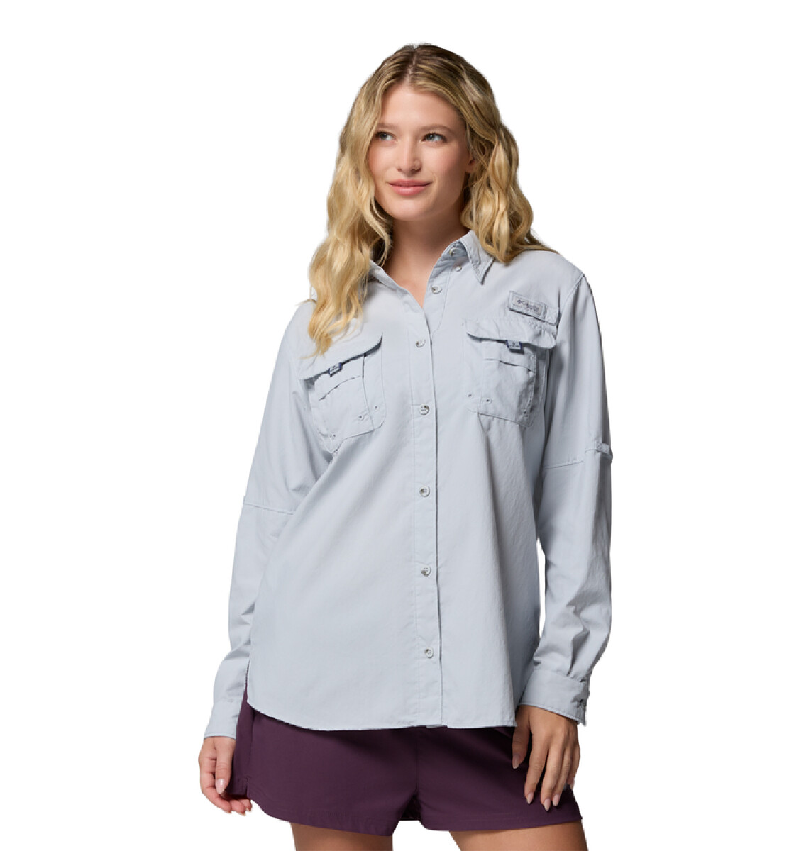 Camisa Womens Bahama II Mujer - CITY GREY BLAC 