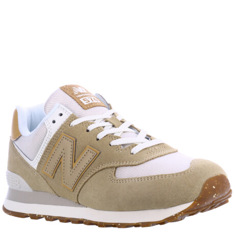 Championes de Hombre New Balance Classics Traditionnels Marrón Camel - Blanco