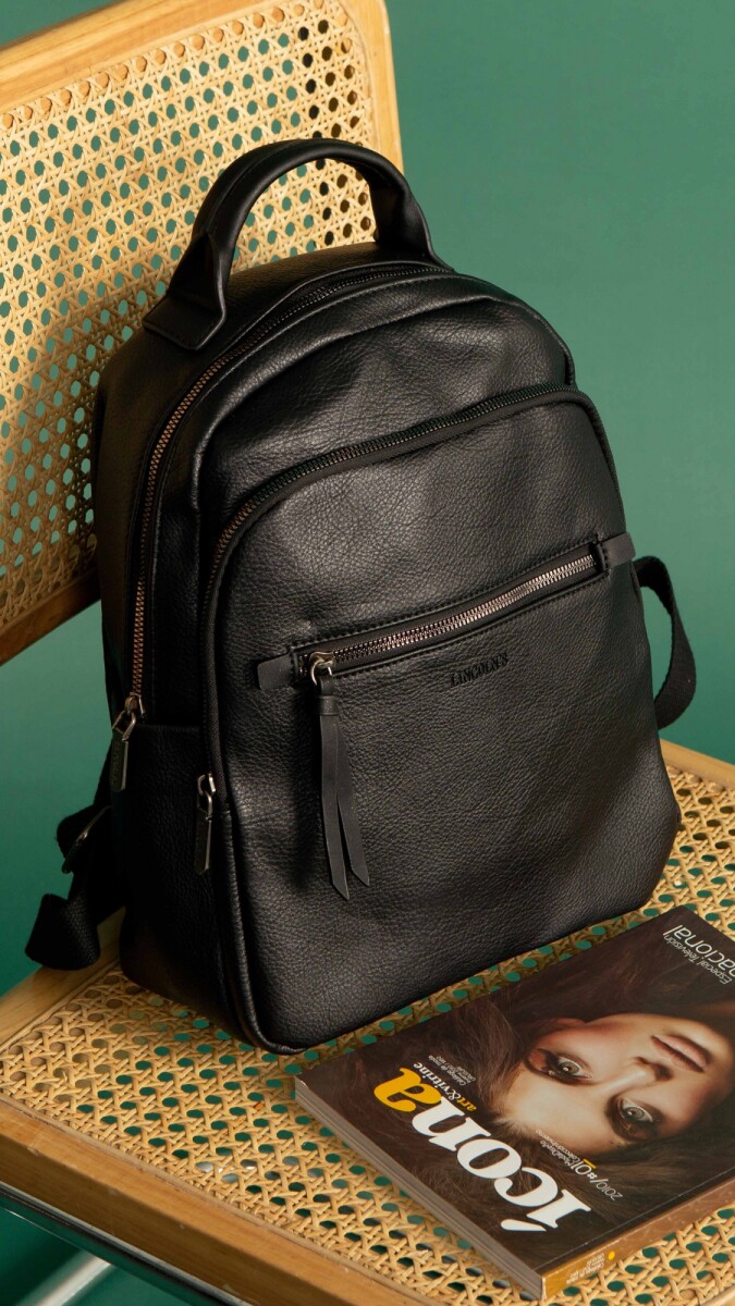 MOCHILA MENORCA - NEGRO 
