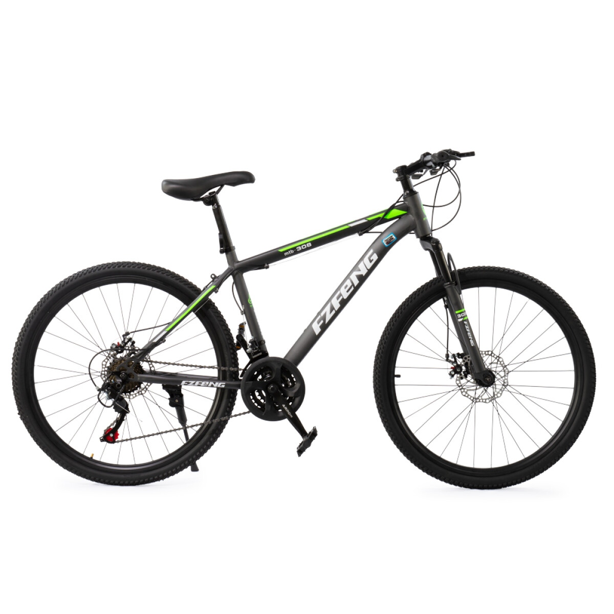 Bicicleta Fzfeng 26" - NEGRO-VERDE 