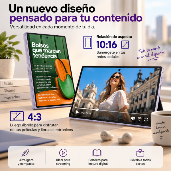 Samsung Galaxy Z Fold8 12/256gb 5g + Regalo LAVANDA