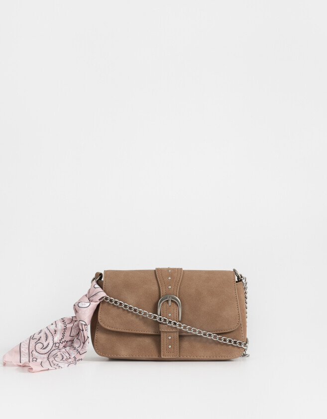 Bandoleras Boho Bandolera De Suede - Marron Camel
