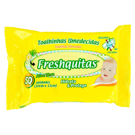 Toallas humedas Freshquitas 50 unidades Toallas humedas Freshquitas 50 unidades