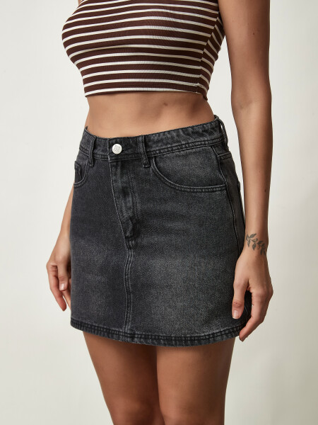 FALDA SEREN GRIS OSCURO