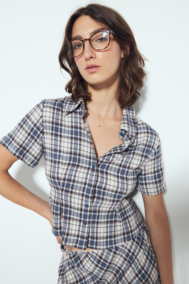 CAMISA OXFORD - Azul Lavado 