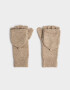 Guantes Varios Guantes Tejidos Mitones - Marron Beige