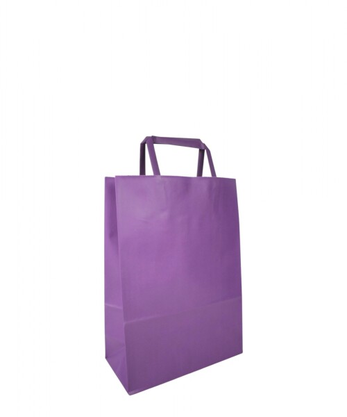 Bolsa lisa acuario 22x10x30 cm PURPLE