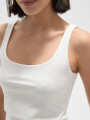 Musculosa Mintas Marfil / Off White