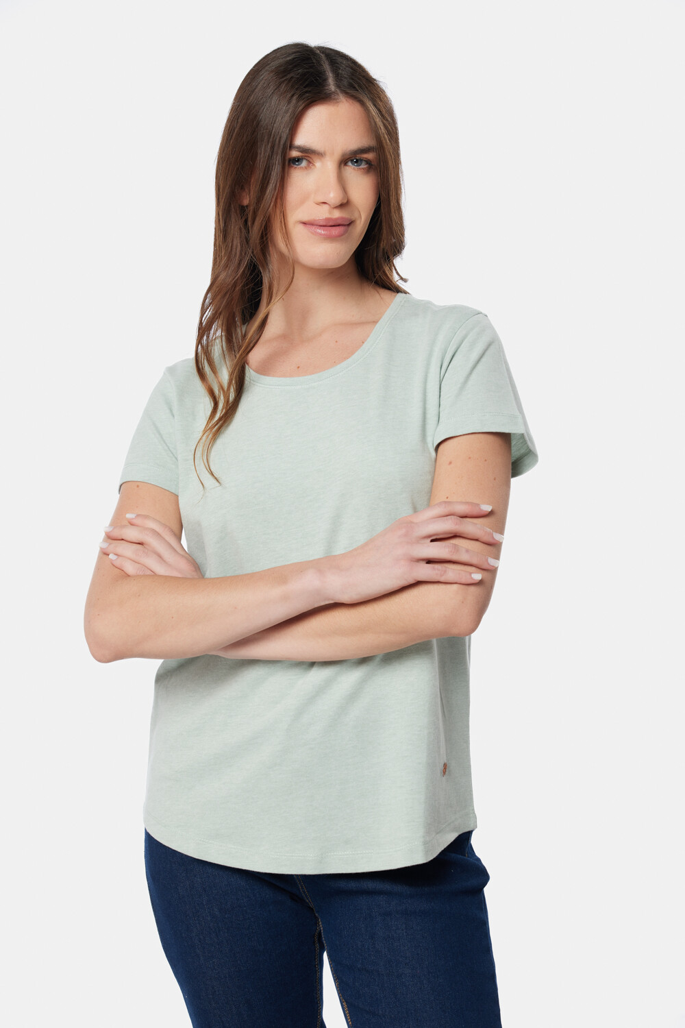 REMERA LISA Verde