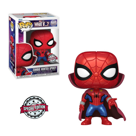 Zombie Hunter Spidey · Marvel What If? [Exclusivo - Metallic] - 945 Zombie Hunter Spidey · Marvel What If? [Exclusivo - Metallic] - 945