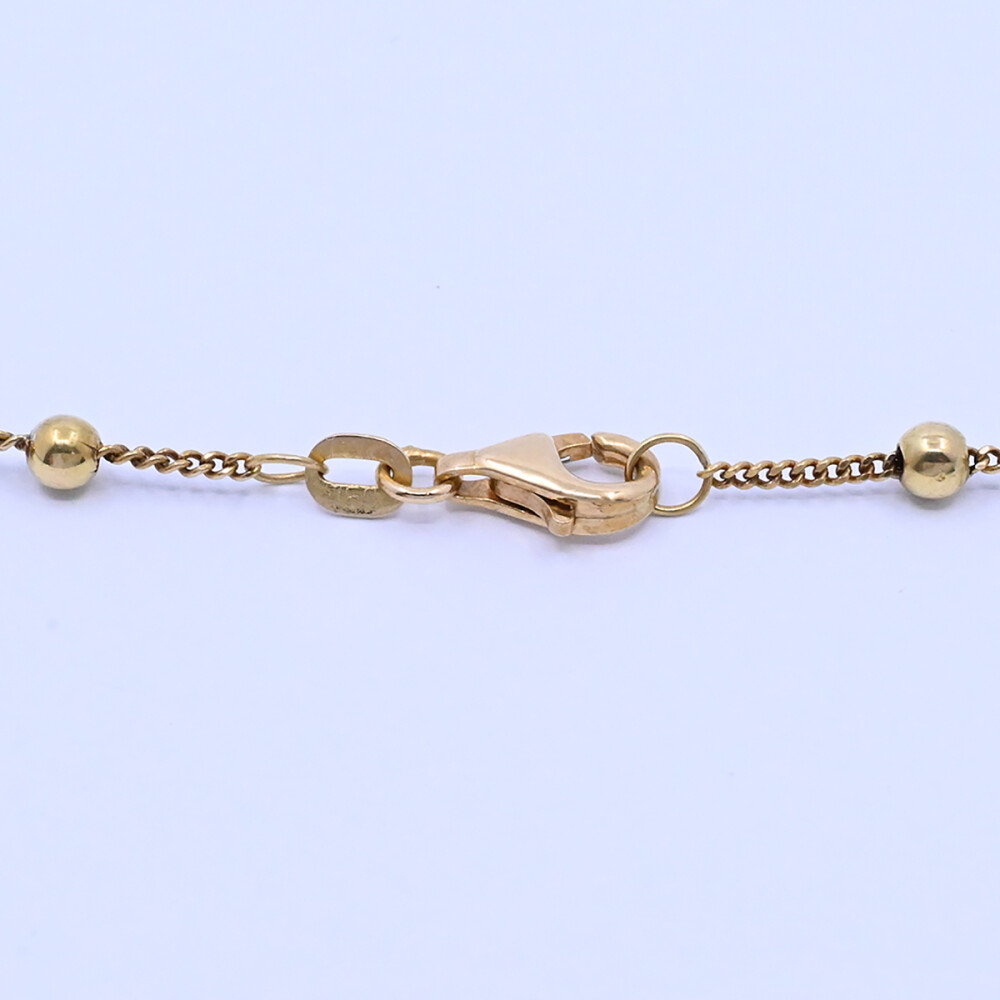 Rosario oro 18k 2 tonos con virgen milagrosa. Rosario oro 18k 2 tonos con virgen milagrosa.