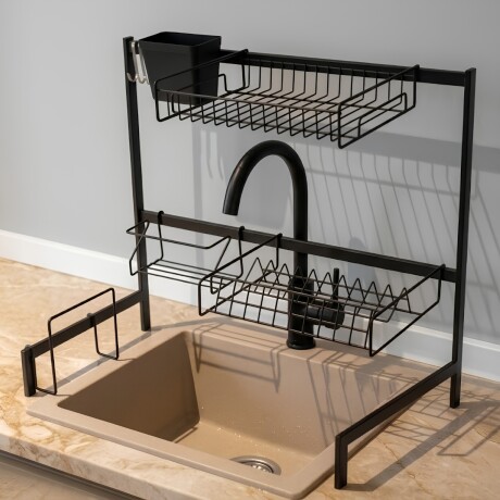 Escurridor modular aéreo 63,5 x 53,5cm NEGRO