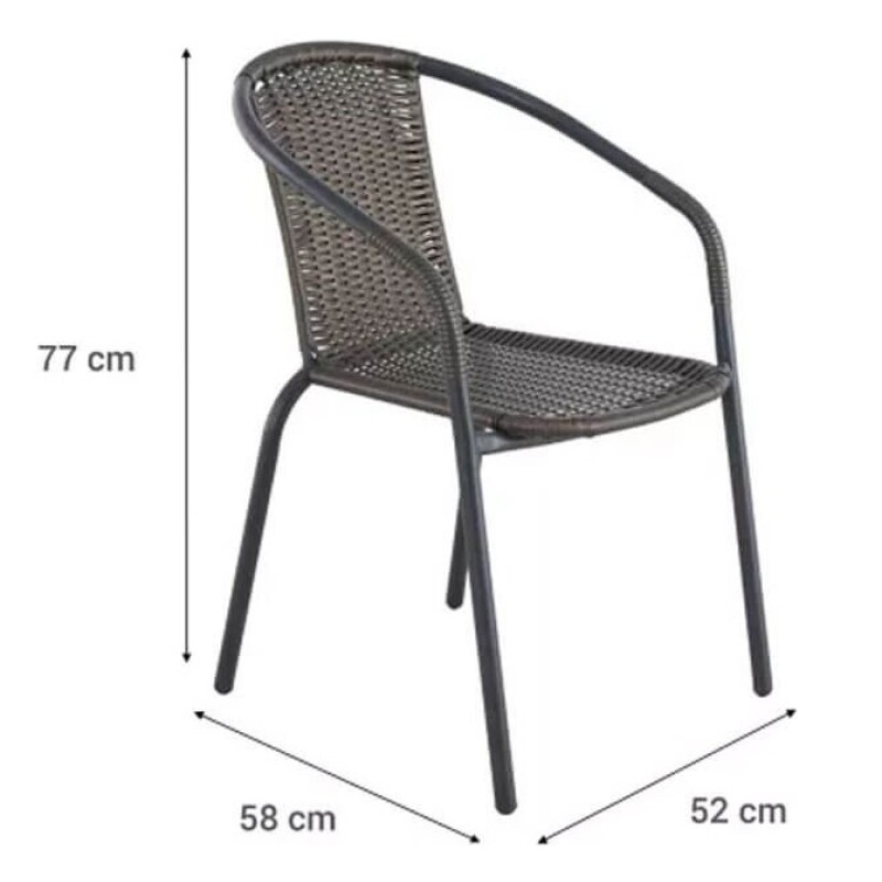 Mesa Vidrio Jardin 2 Sillas Pvc Similar Ratan Mesa Vidrio Jardin 2 Sillas Pvc Similar Ratan
