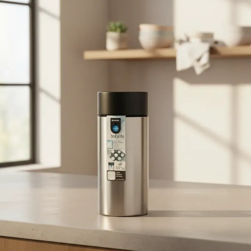 Frasco para cocina en acero inoxidable - PRODUCTO CON DETALLES - Brabantia Frasco para cocina en acero inoxidable - PRODUCTO CON DETALLES - Brabantia
