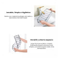 Organizador Ropa Almacenamiento Pantalones Buzos Traslucido Organizador Ropa Almacenamiento Pantalones Buzos Traslucido