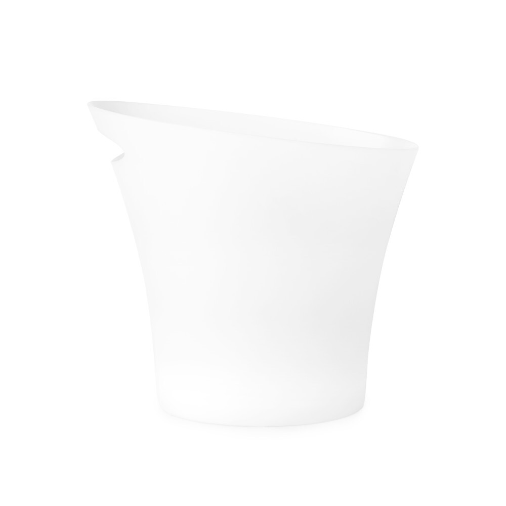 PAPELERA POLIPROPILENO BLANCO SKINNY