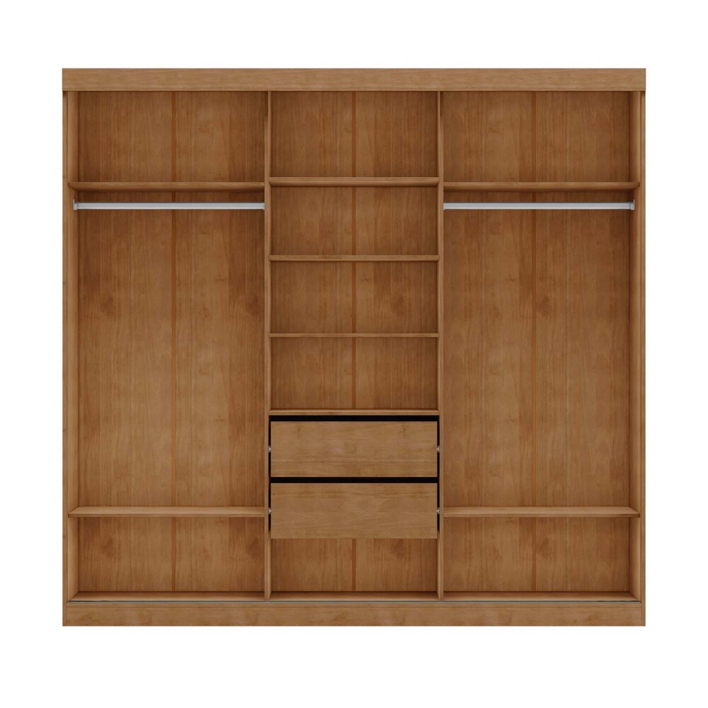 PLACARD C/ESPEJO 3 PUERTAS PINO NATURAL-BEIGE FIRENZE