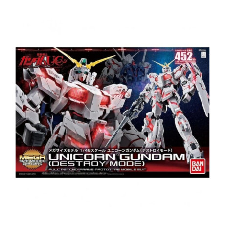 Unicorn Gundam (Destroy Mode) - Gundam Unicorn - Model Kit (Requiere Armado) Unicorn Gundam (Destroy Mode) - Gundam Unicorn - Model Kit (Requiere Armado)
