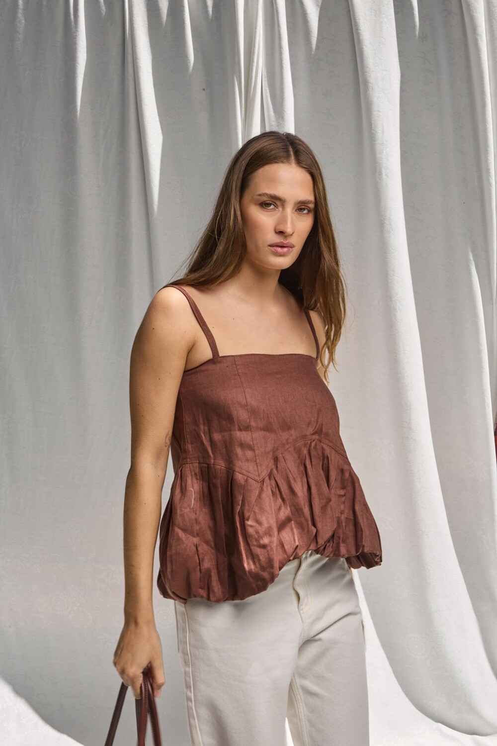 Balloon Top Lino Chocolate