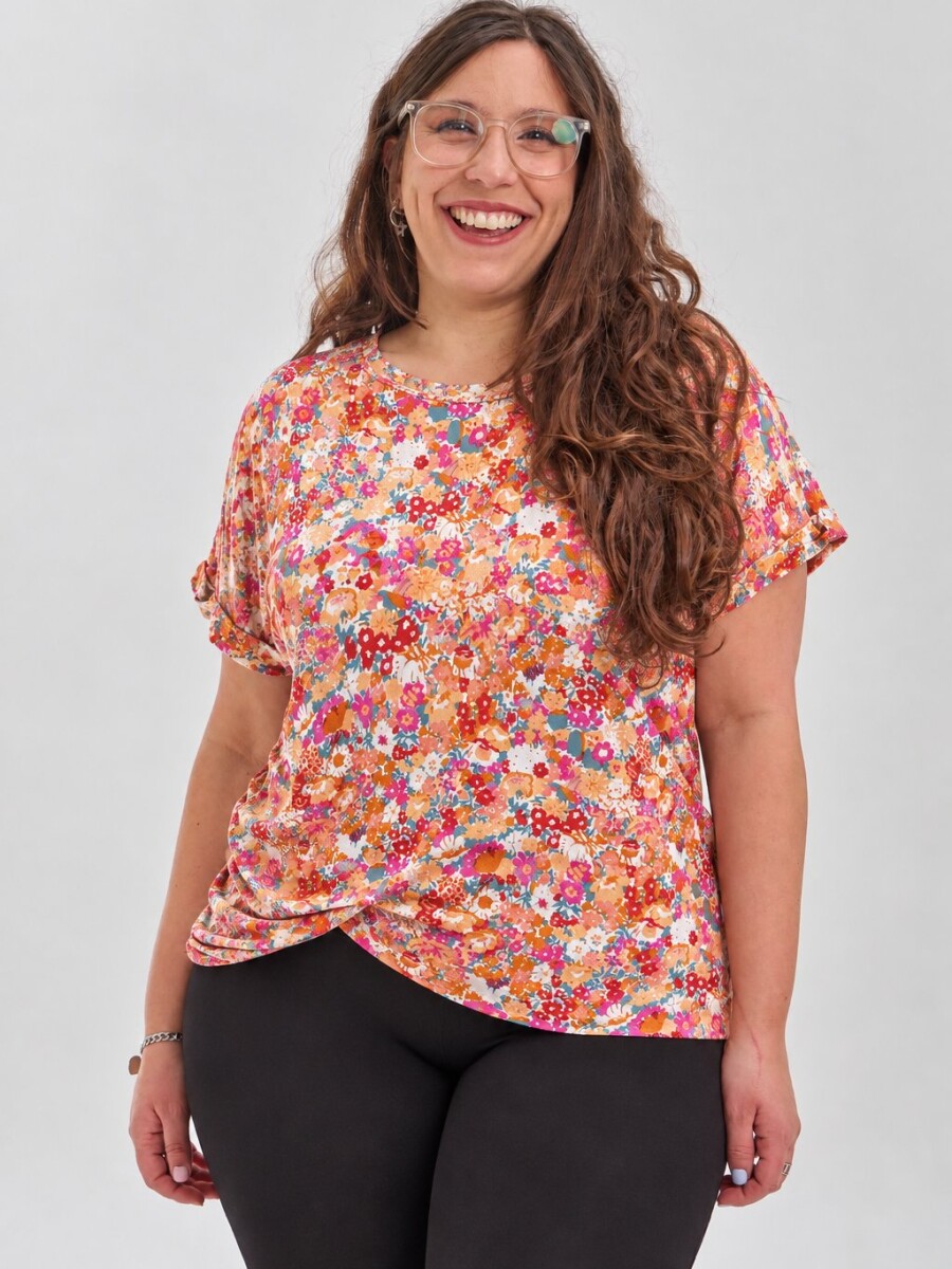 Remera Matilde Naranja