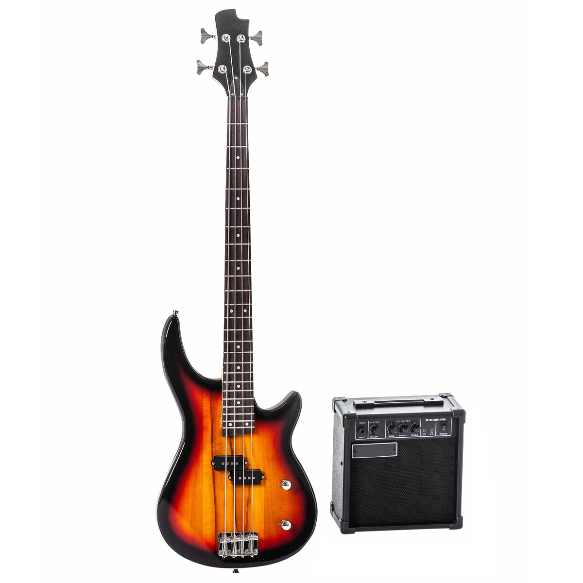 Bajo Electrico Pack Freeman B01pk P Bass Sunburst 